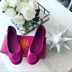 Tory Burch Limited Edition Fuschia Brand NWT